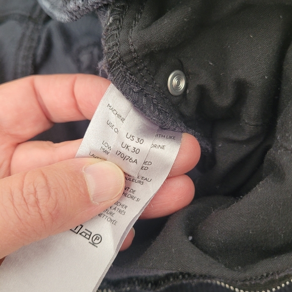 BDG Urban Outfitters navy blue mom high rise corduroy pants size 30 - Picture 8 of 9